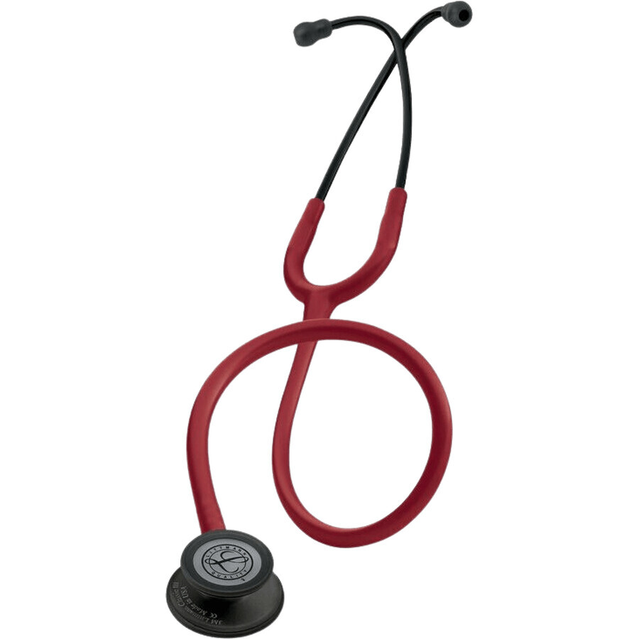 Littmann Classic III Black Edition, stetoscopio per medicina interna, bordeaux