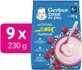 Gerber Buonanotte Lampone Porridge Cereali 9 x 230 g