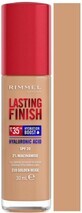 Rimmel Lasting Finish Acido Ialuronico Trucco idratante a lunga durata 210 Beige dorato 30 ml