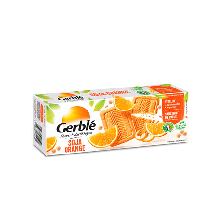 Biscotti dietetici con soia e arance, 280g, Gerble