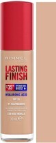 Rimmel Lasting Finish Acido Ialuronico Trucco Idratante a Lunga Durata 150 Rosa Vaniglia 30 ml