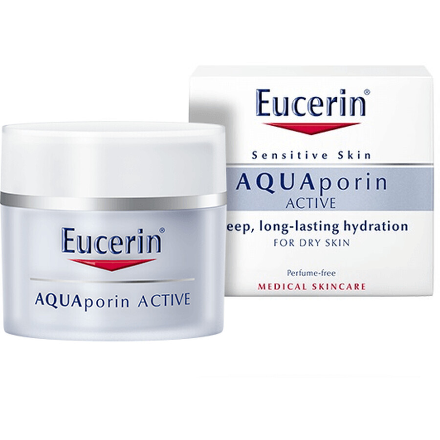 Eucerin AQUAporin ACTIVE Crema per pelli normali, miste e sensibili 50 ml