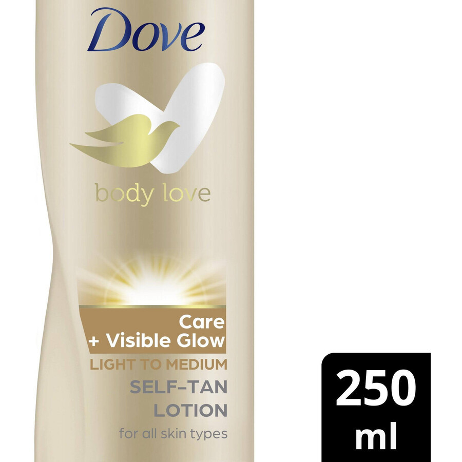 Dove Care&Visible Glow Fair-Medium Body Lotion 250 ml