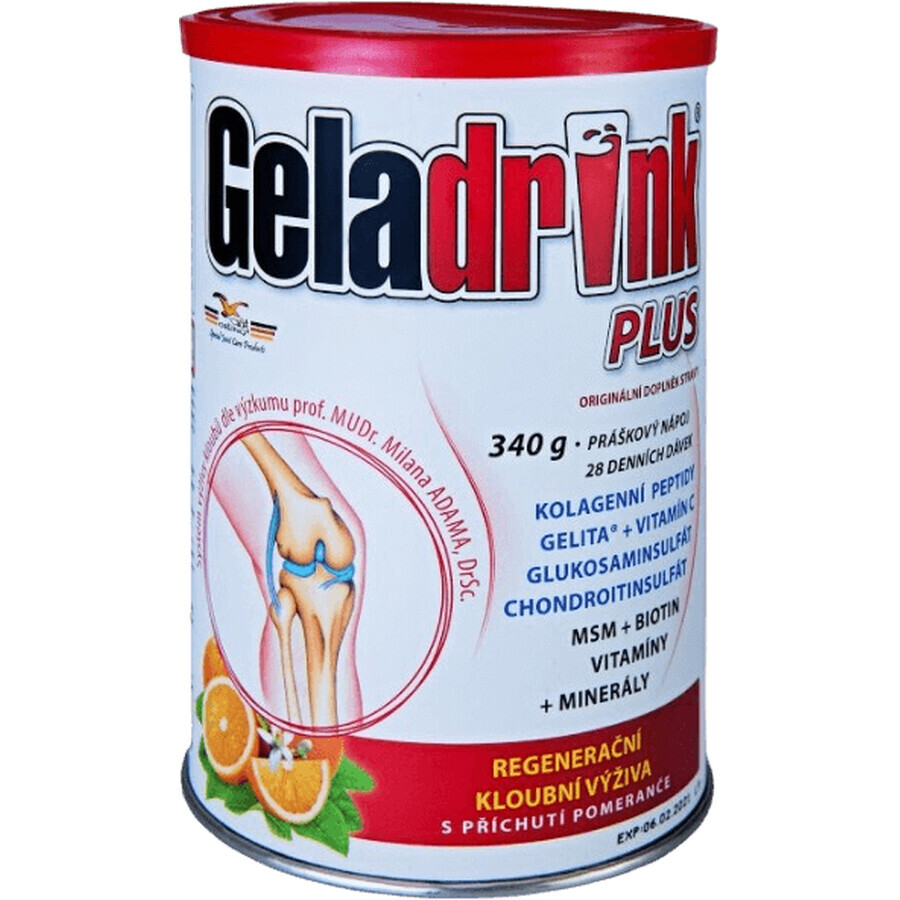 Geladrink Plus arancia 340 g