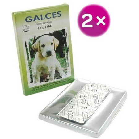 Galces per cani 2 x 10 compresse