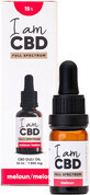 Io sono CBD Olio di CBD a spettro completo 15% con aroma di melone 10 ml