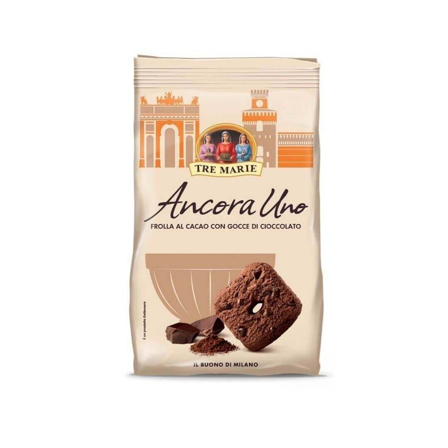 Biscotti al cacao e cioccolato, 300 g, Tre Marie