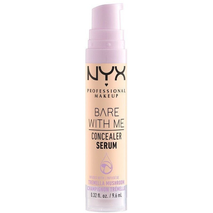 NYX Professional Makeup Bare With Me Siero e Correttore 2in1 - tonalità 01 Fair 9,6 ml