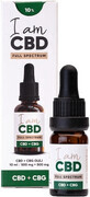 Io sono CBD Spectrum CBD CBD 5% + CBG 5% olio di canapa originale 10 ml