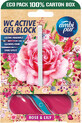 Ambipur WC Active gel-block rosa e crine 45 g