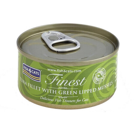 Fish4Cats Croquettes pour chats Finest Tuna with mussels 70 g