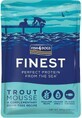 Fish4Dogs Delicious pouch per cani 99% trota 100 g