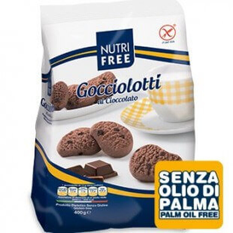 NutriFree Gocciolotti Cioccolato Senza Glutine 400g