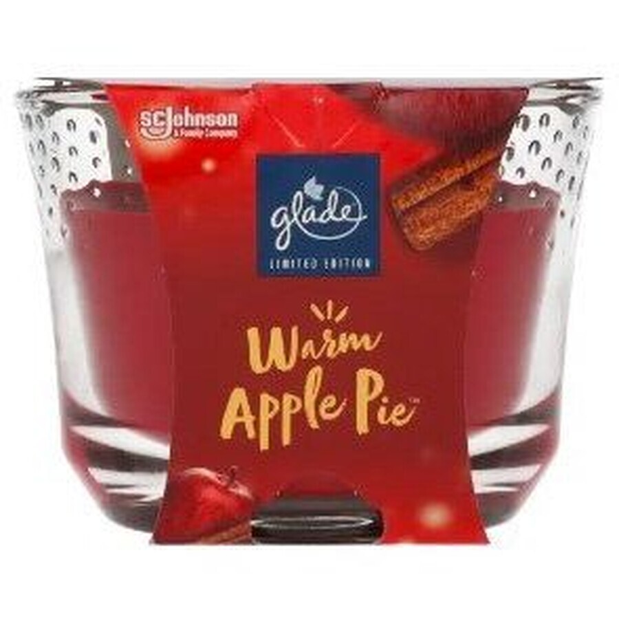 Candela profumata Glade Warm Apple Pie 204 g