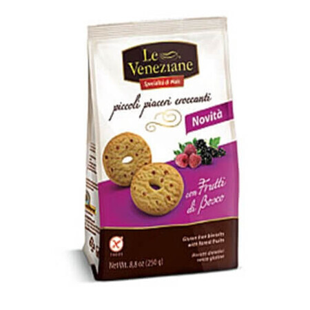 Biscuits with berries, 250 gr, Le Veneziane