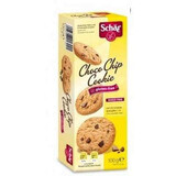 Biscotti con gocce di cioccolato senza glutine ChocoChip Cookies, 100 gr, Dr. Schar