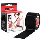 RockTape Nastro kinesiologico nero 5 m