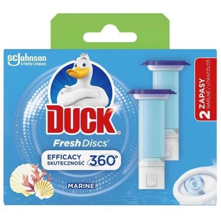 Duck Fresh Discs Marine Ricarica per WC 2 x 36 ml