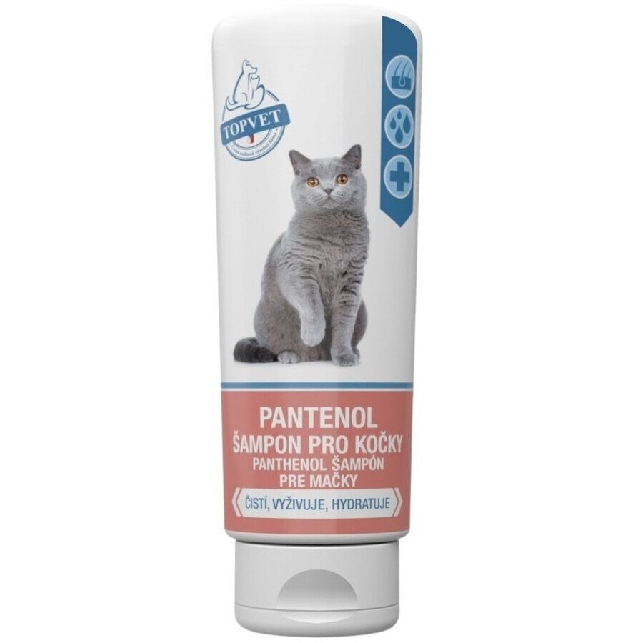 Topvet Shampoo al pantenolo per gatti 200 ml