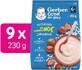 Gerber Cereal Latte porridge fragola buonanotte 9 x 230 g