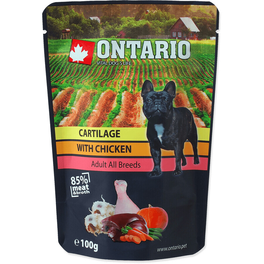 Ontario Cartilage capsicum con pollo in brodo 100 g