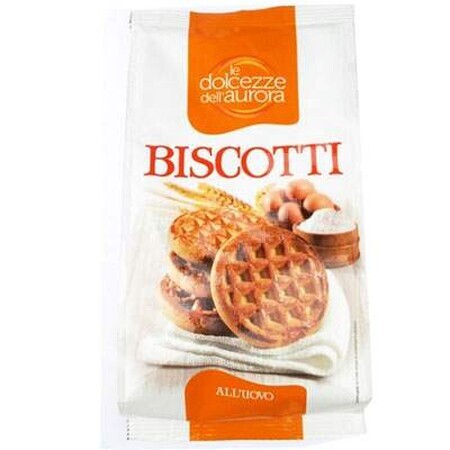 Biscotti all'uovo Le Dolcezze Dell'aurora, 350 g, Campiello