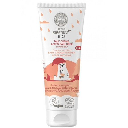 Piccola Siberica Crema-Polvere Dopobagno Biologica Certificata per bambini 75 ml