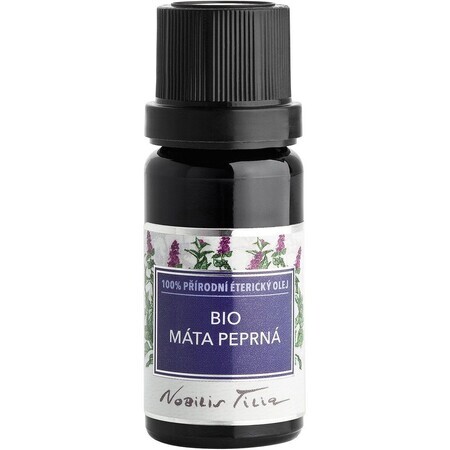 Olio essenziale biologico di menta piperita Nobilis Tilia 10 ml