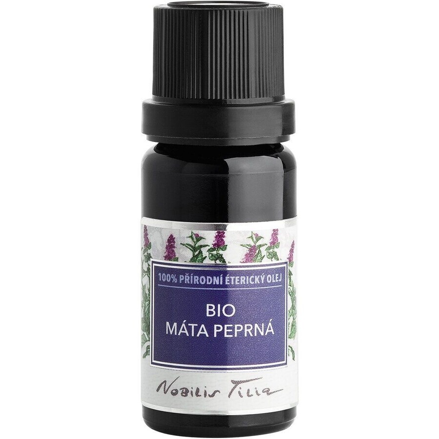 Olio essenziale biologico di menta piperita Nobilis Tilia 10 ml