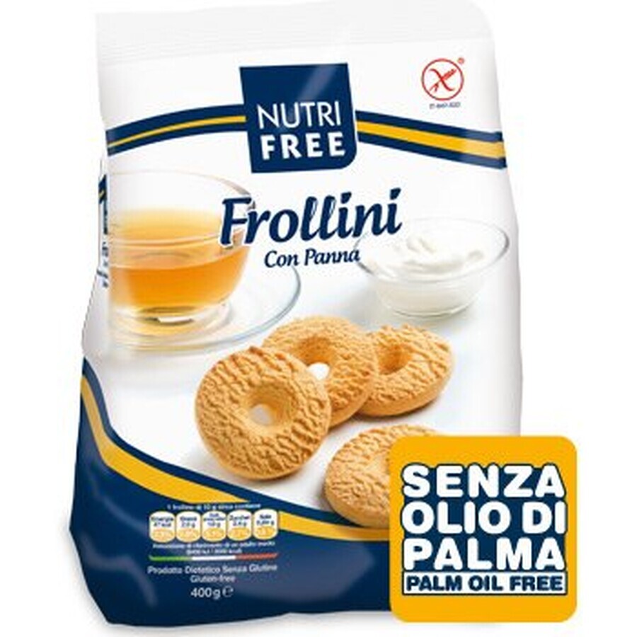 Biscotti con panna, Frollini, 400 g, AEC030, Nutri Free