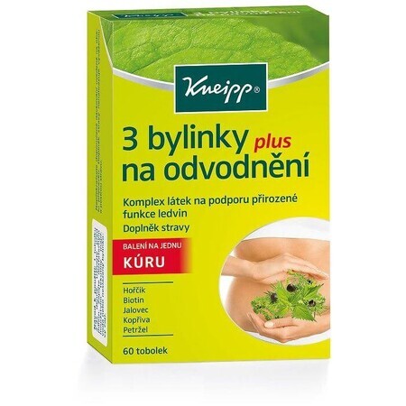 Kneipp 3 erbe per il drenaggio 60 capsule