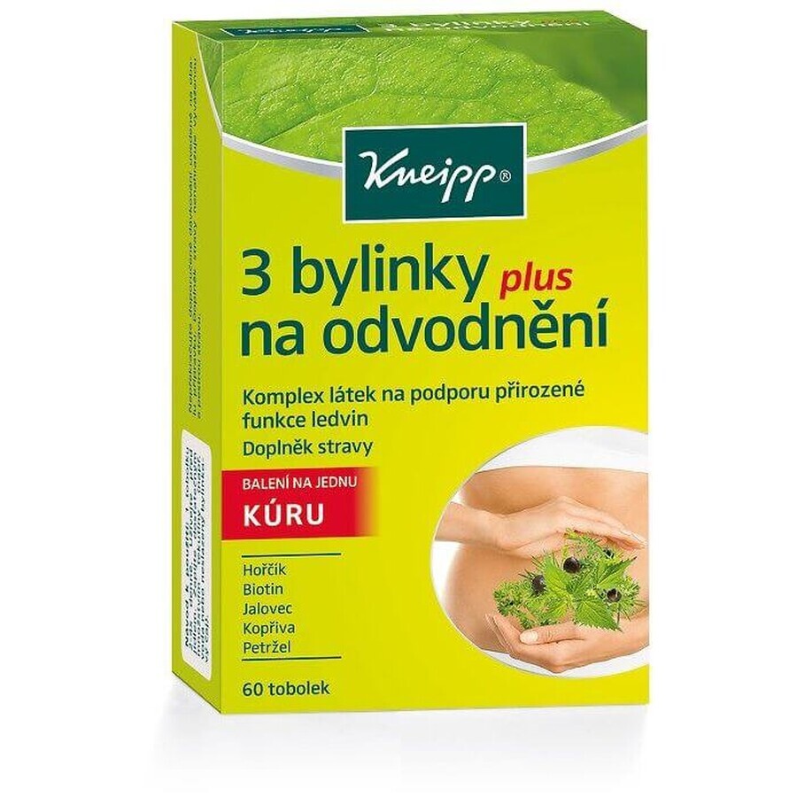 Kneipp 3 erbe per il drenaggio 60 capsule