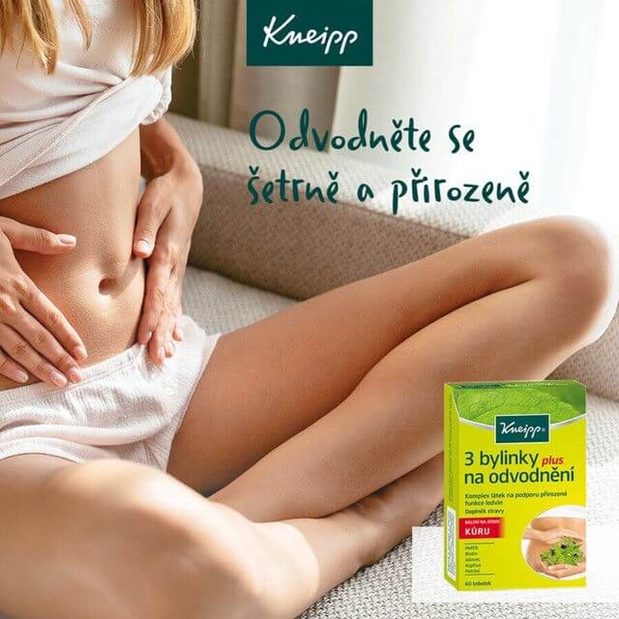 Kneipp 3 erbe per il drenaggio 60 capsule