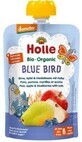 Holle Organic Blue bird, purea di pere, mele e mirtilli con fiocchi 100 g