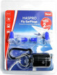 Haspro Fly EarPlugs, confezione universale per famiglie, tappi per orecchie 2 x 2 pz.