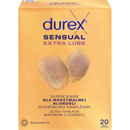 Durex Sensual Extra Lube 20 pz.