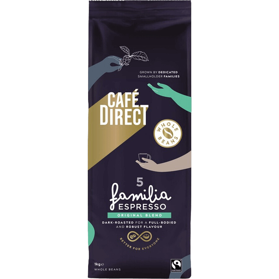 Cafedirect Caffè espresso in grani 1 kg