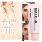 Maybelline New York Perfezionatore Istantaneo Trucco Opacizzante 4in1, 00 Fair 30 ml