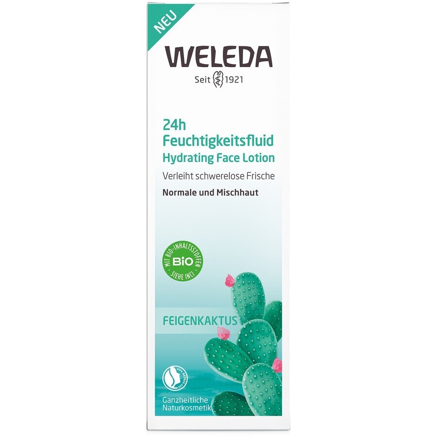 Weleda Opuntia Crema idratante 24h 30 ml