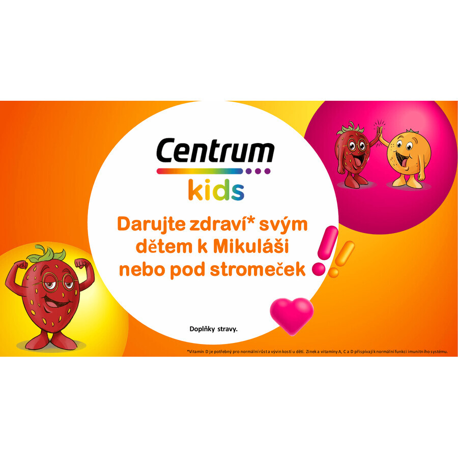 Centrum Kids Multifrucht-Gummis, 2 x 60 Stück