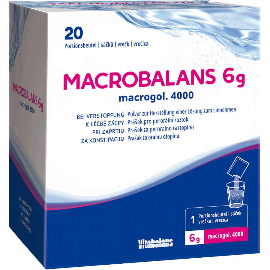 Vitabalans Macrobalans 20 x 6 g