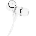 Canyon EPM-1 cuffie stereo, auricolari, bianco