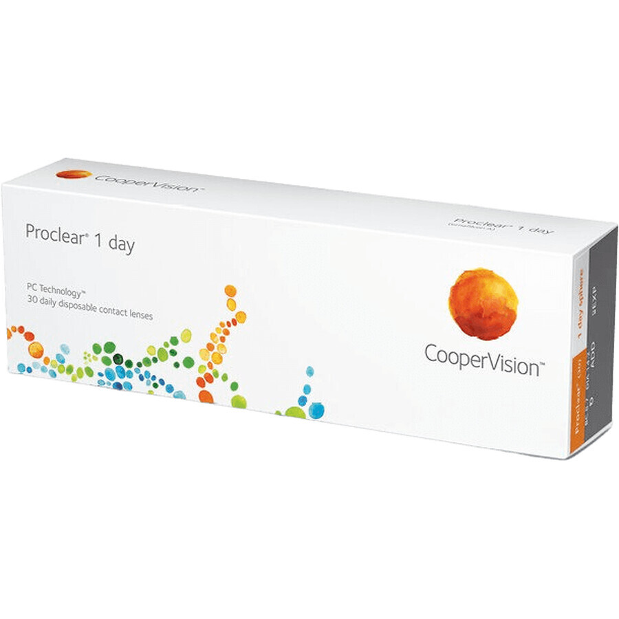 Lenti a contatto Proclear 1 Day, +5,00 dpt, 30 pz.