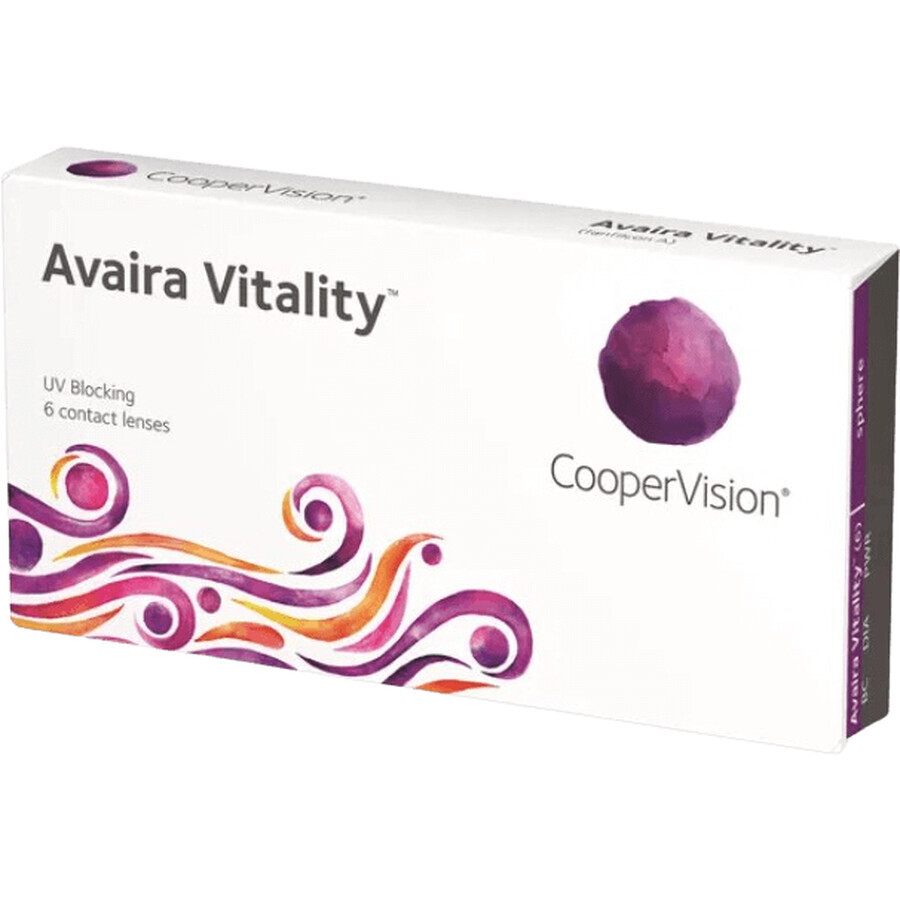 Avaira Vitality Lenti a contatto +8,00 dpt, 6 pz.