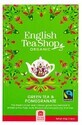 English Tea Shop T&#232; verde biologico al melograno 20 x 2 g