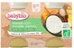 Babybio Latte di cocco brasserie mango mela 2 x 130 g