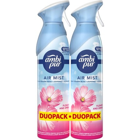 Ambipur Bloem & Lente Luchtverfrisser Spray 2 x 185 ml