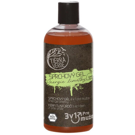 Tierra Verde Men's Shower Gel Lime Energy 500 ml