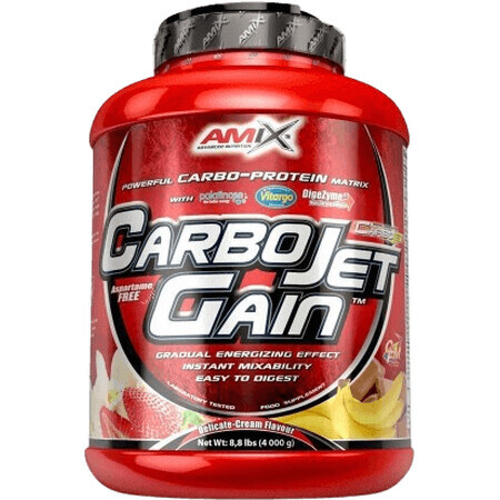 Amix CarboJet Gain, Banana, 4000 g