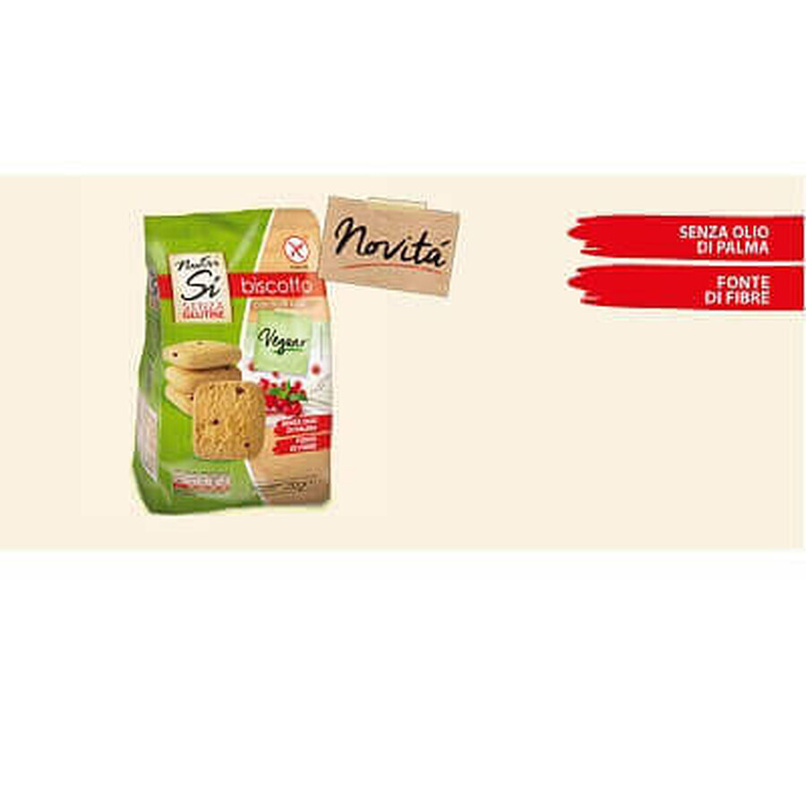 NutriSI Biscotto Con Frutti Rossi Vegano Senza Glutine 250g